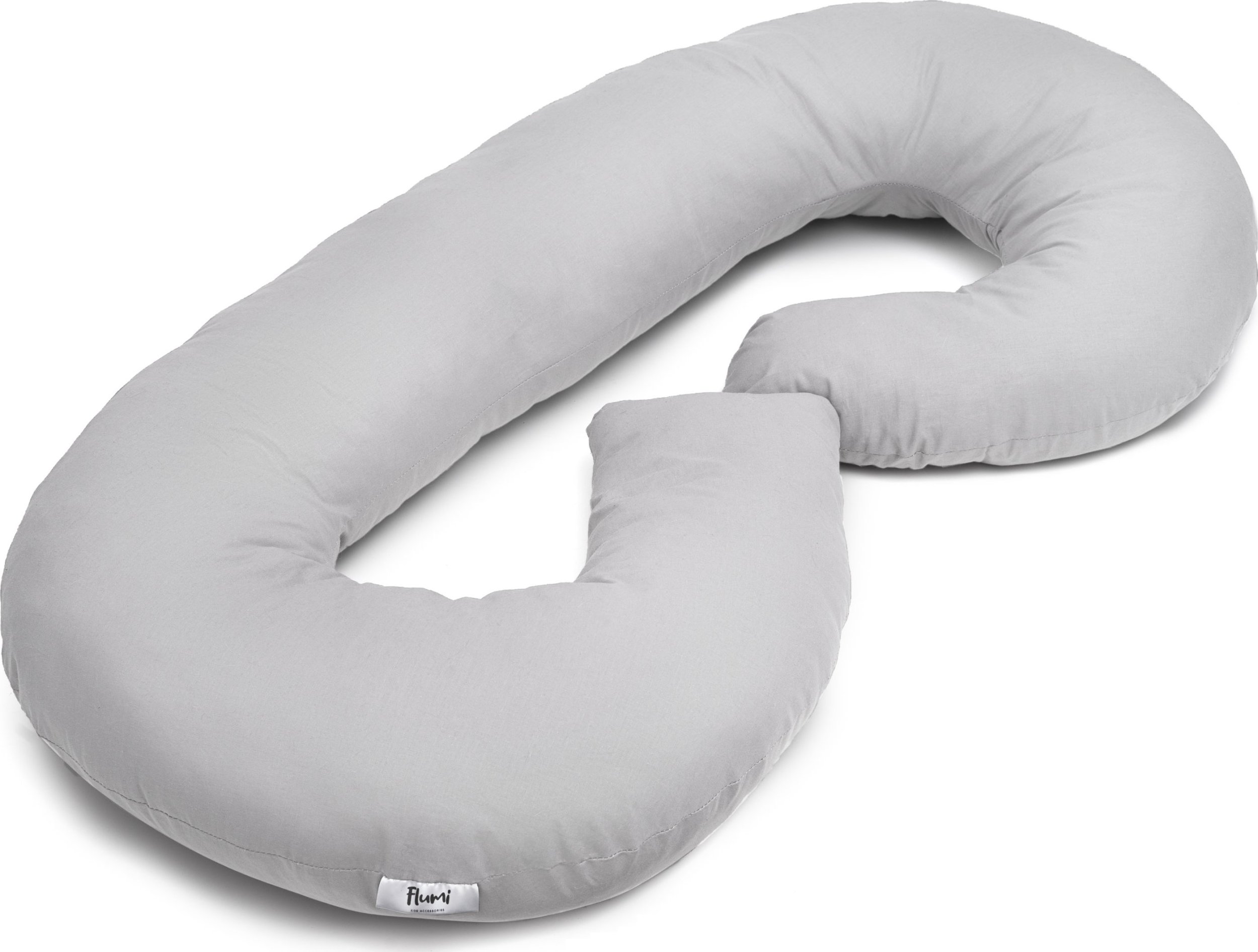 Flumi Poduszka ciążowa jasny szary typu C