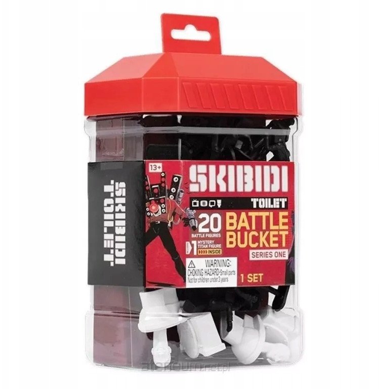 Skibidi Toilet - MEGA Kubeł Wersja Bojowa