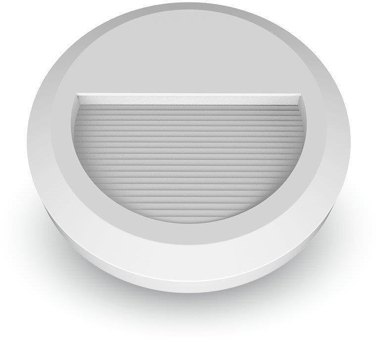 Oprawa schodowa VTAC Oprawa schodowa 2W LED biała okrągła 230V IP65 VT-1142 4000K 80lm