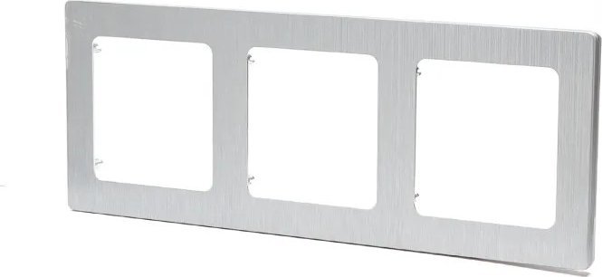 Aigostar Ramka z aluminium łącznika/gniazda potrójnego typu Ramka z aluminium łącznika/gniazda potrójnego typu