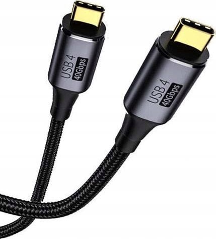 Kabel USB Vega USB-C - USB-C 1 m Czarny (5904238713594)