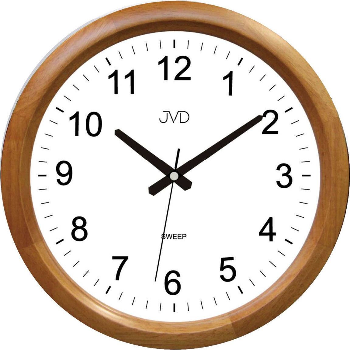 JVD Zegar ścienny JVD NS8017.3 34 cm Cichy mechanizm uniwersalny