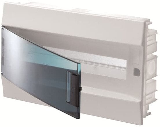 Rozdzielnica modułowa podtynkowa Mistral41F 1x18 18M IP41 125A II klasa drzwi transparentne N+PE śrub. 41A18X12A 1SLM004101A1204