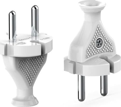 Montis Wtyczka prosta rozbieralna WT-2 biała Montis MT019-B Produkt POLSKI