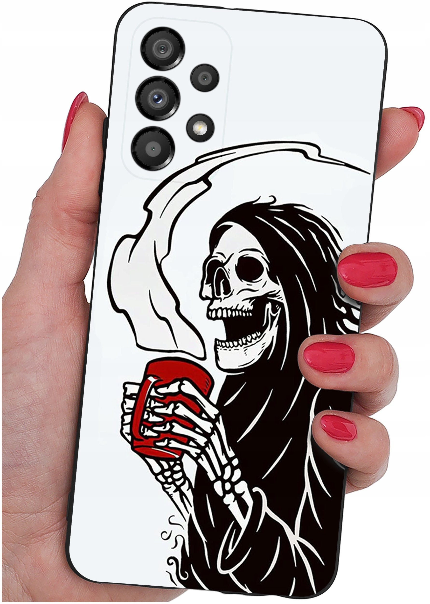 Etui do SAMSUNG A52 | A52s 5G | WZORY | SILIKONOWE MATT SZKŁO 9H