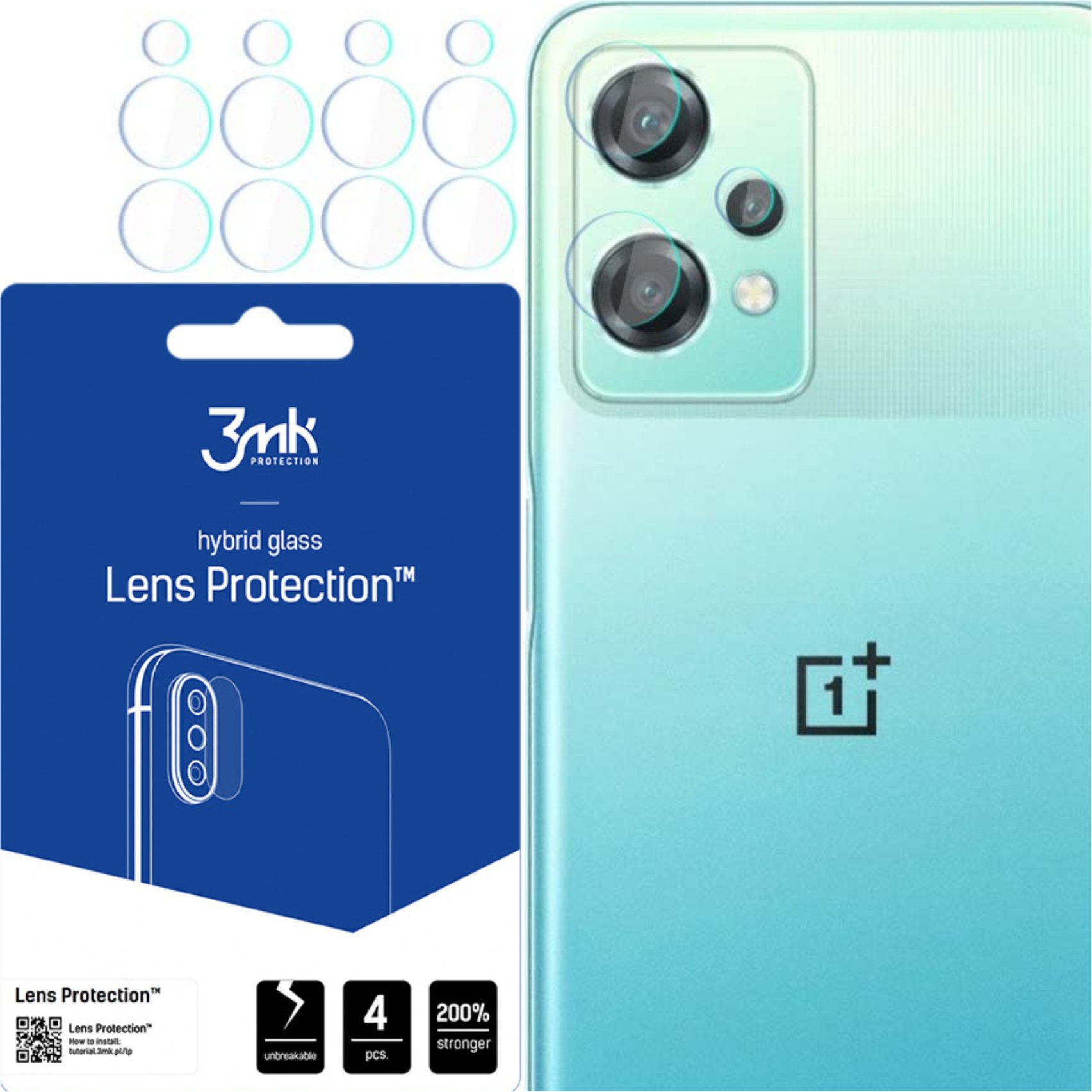 ONEPLUS NORD CE 2 LITE 5G - 3MK LENS PROTECTION
