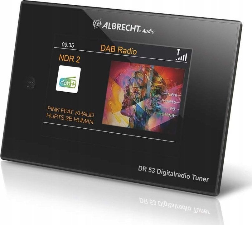Radio Albrecht DR 53, Digitalradio Tuner, DAB+/UKW, Bluetooth, czarny