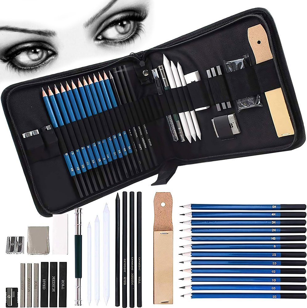 Verk Zestaw do szkicowania rysowania profesjonalny 32w1 Zestaw do szkicowania rysowania profesjonalny 32w1