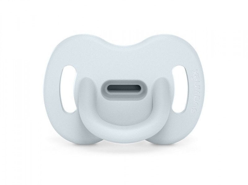 SUAVINEX - 308612-SMOCZEK 100% SILIKONOWY FIZJOLOGICZNY SX PRO/6-18M/JASNONIEBIESKI/COLOUR ESSENCE