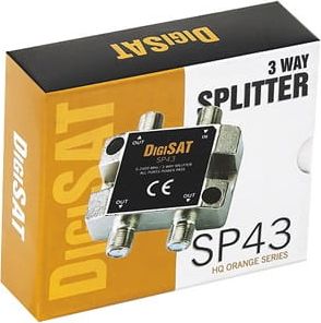 DigiSAT Rozgałęźnik sygnału RTV GN-3GN SP43 DigiSat 5-2400MHz 77-212#
