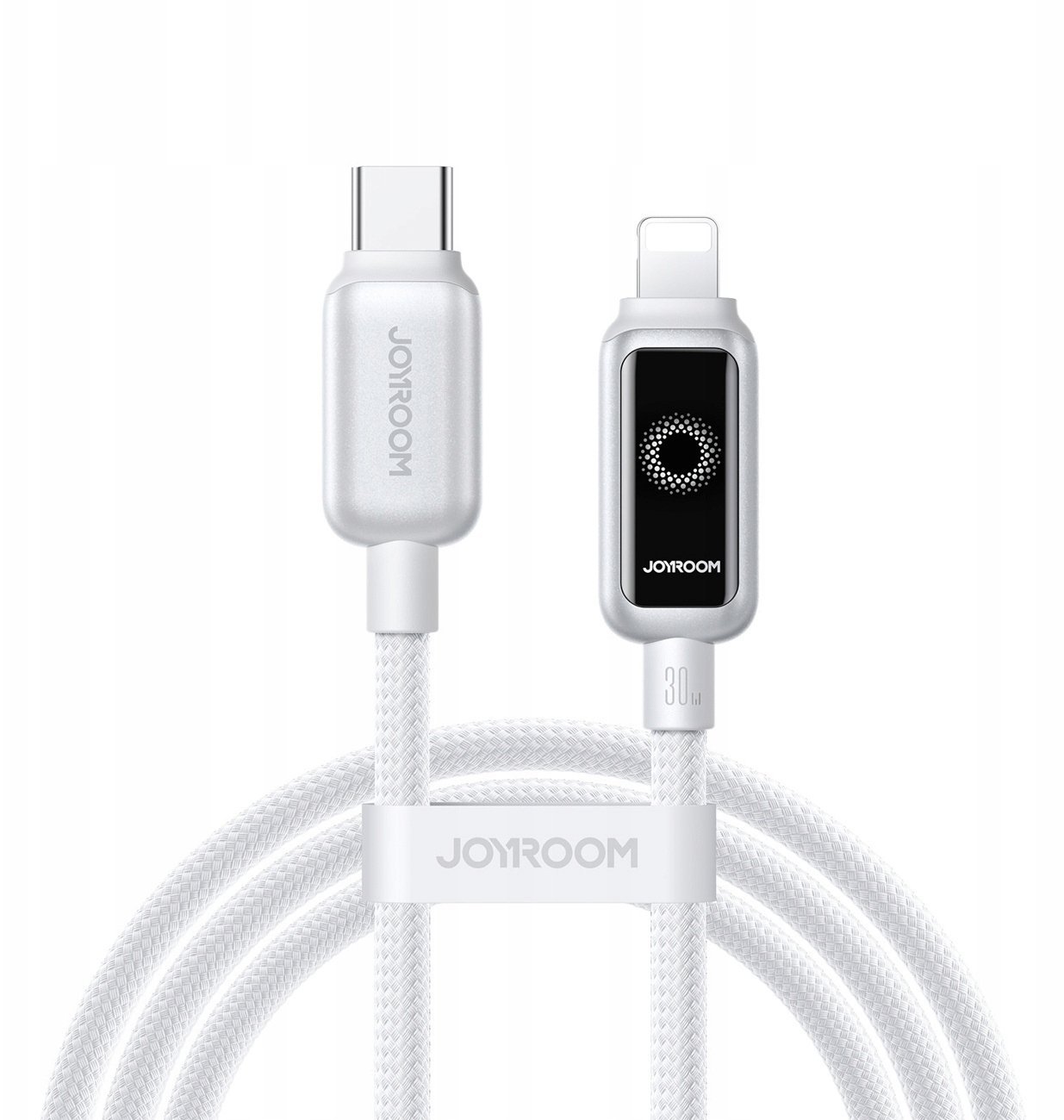 Joyroom Kabel S-A55 StarFlight 30W USB-C - Lightning 1,2m - biały