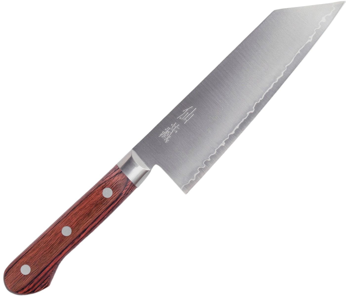 Nóż kuchenny Suncraft SENZO CLAD Bunka 165 mm [AS-12]