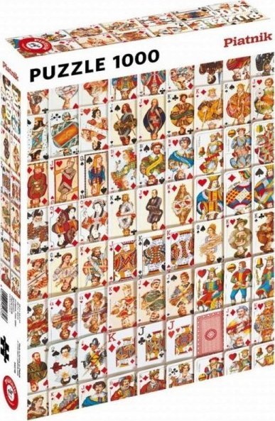 Piatnik PIATNIK Puzzle 1000 Playing cards