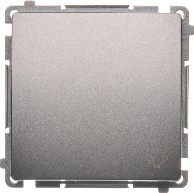 Kontakt-Simon Przycisk dzwonek Simon Basic pojedynczy 10AX 250V inox (BMD1.01/21)