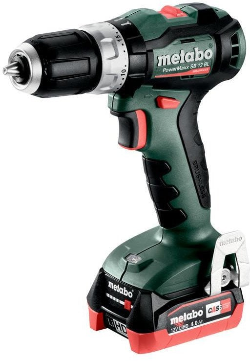 METABO.SCREW DRIVER UD.SB 12 BL Q 45/20Nm 2x4.0Ah LiHD POWERMAXX METABOX