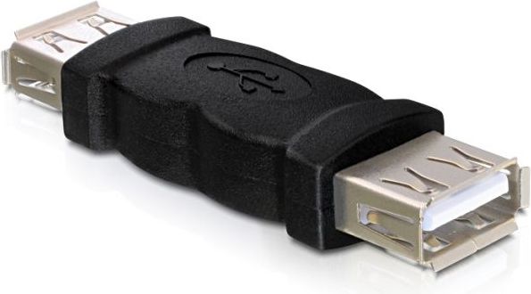 Adapter USB Delock USB - USB Czarny (65012)