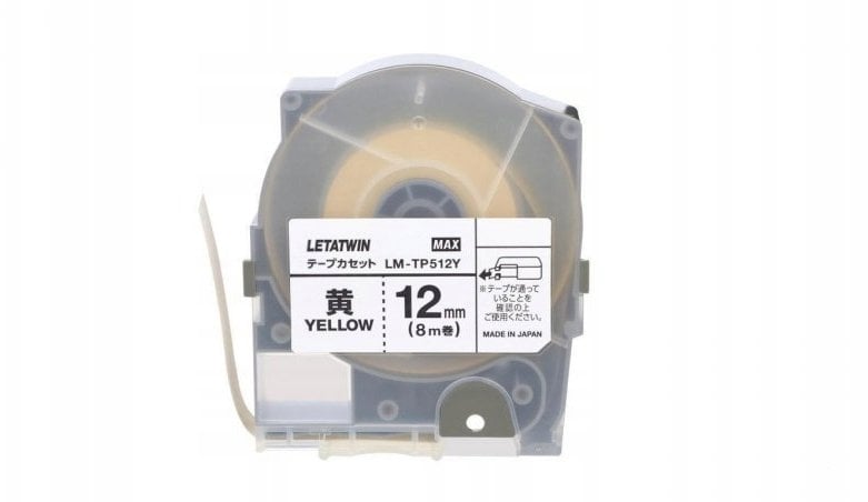 Taśma samoprzylepna LM-TP512Y 8m (LM-550A) E04ZP-04020210801