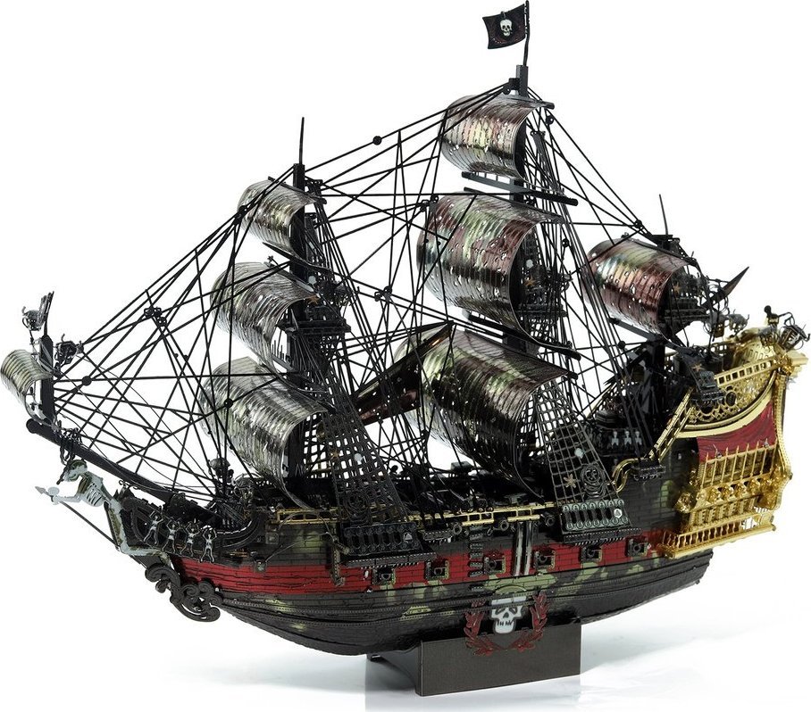 Piececool Piececool Puzzle Metalowe Model 3D - Statek Zemsta Królowej Anny