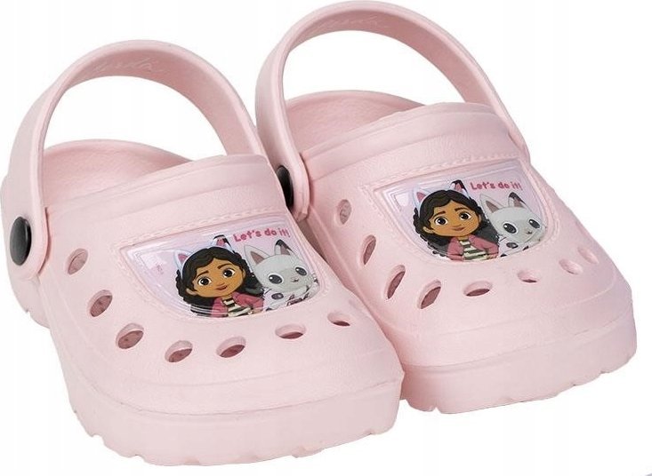 Cerda KROKSY SANDAŁKI KLAPKI KOCI DOMEK GABI GABBY DOLLHOUSE RÓŻOWY 24/25