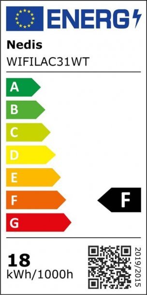Nedis Nedis WIFILAC31WT inteligentne oświetlenie Inteligentne światło sufitowe Wi-Fi Biały 18 W