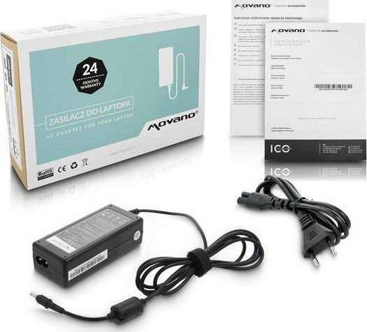 Zasilacz do laptopa Movano 60 W, 1.1 mm, 3.2 A, 19 V (ZZ/SAM19316C)