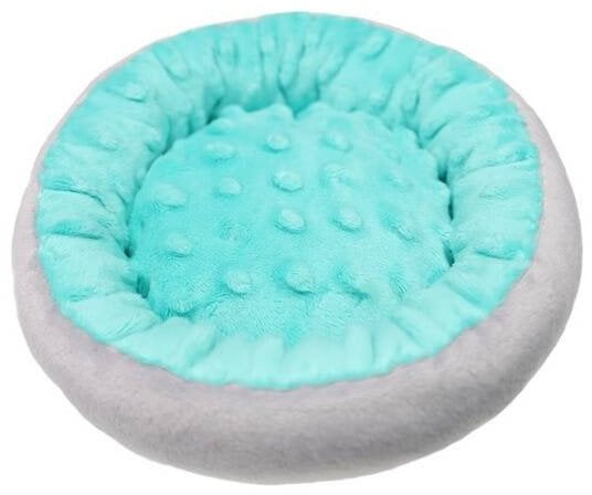 MIMIKO Pets Legowisko okrągłe mini 20cm miętowe
