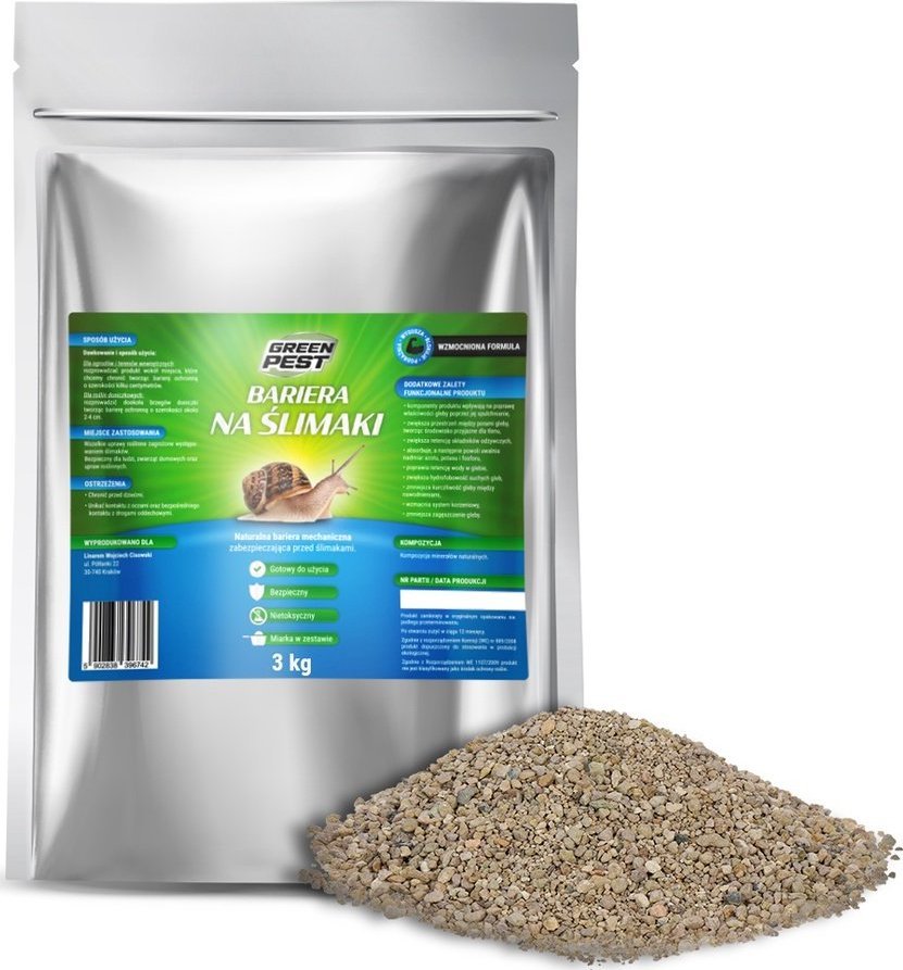 NO PEST Środek na ślimaki 3kg