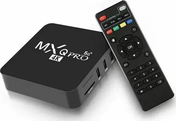 Roger MXQ Pro 4K 5G TV Box 2GB / 16GB / Quad Core RK3228A / Android 12