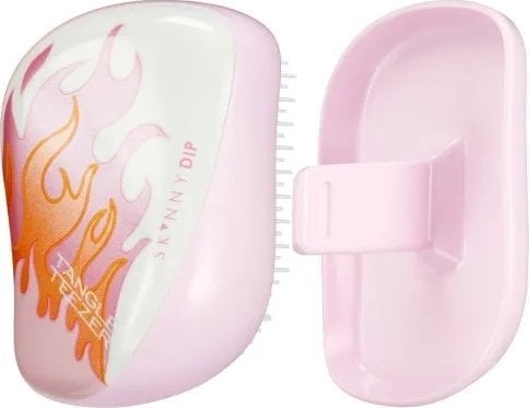 Tangle Teezer Tangle Teezer, Compact Styler, Detangler, Hair Brush, Dip Flames For Women