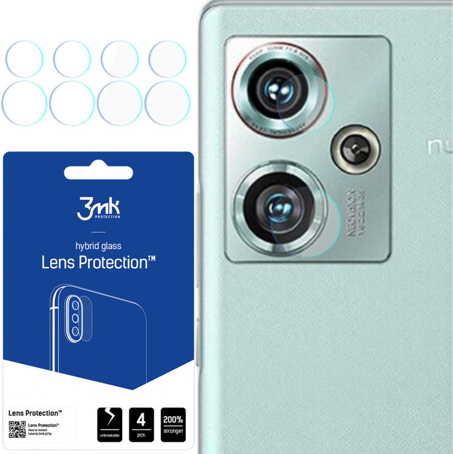 NUBIA Z50 - 3MK LENS PROTECTION