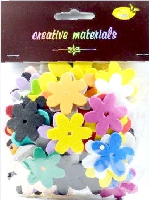 Kwiatki z pianki miks 9g