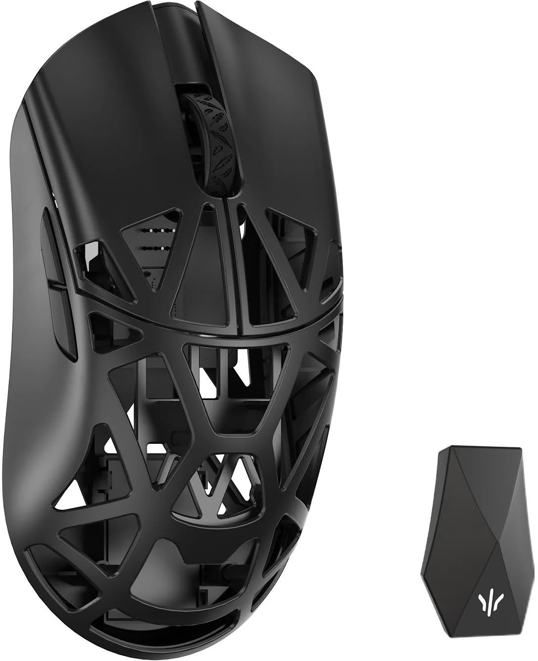 Mysz WLMouse Beast X Max Solid Sides Gaming Maus, Omron Optical Switches - czarny