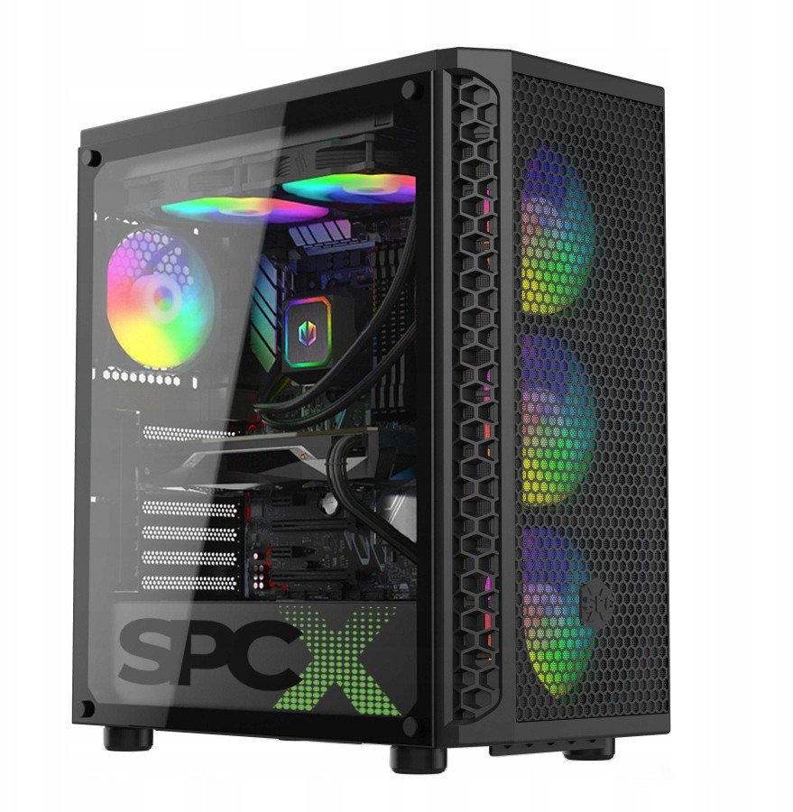 KOMPUTER PC SPCX i7-14700 64GB DDR5 RTX5060Ti-16GB SSD 1TB ARGB one size