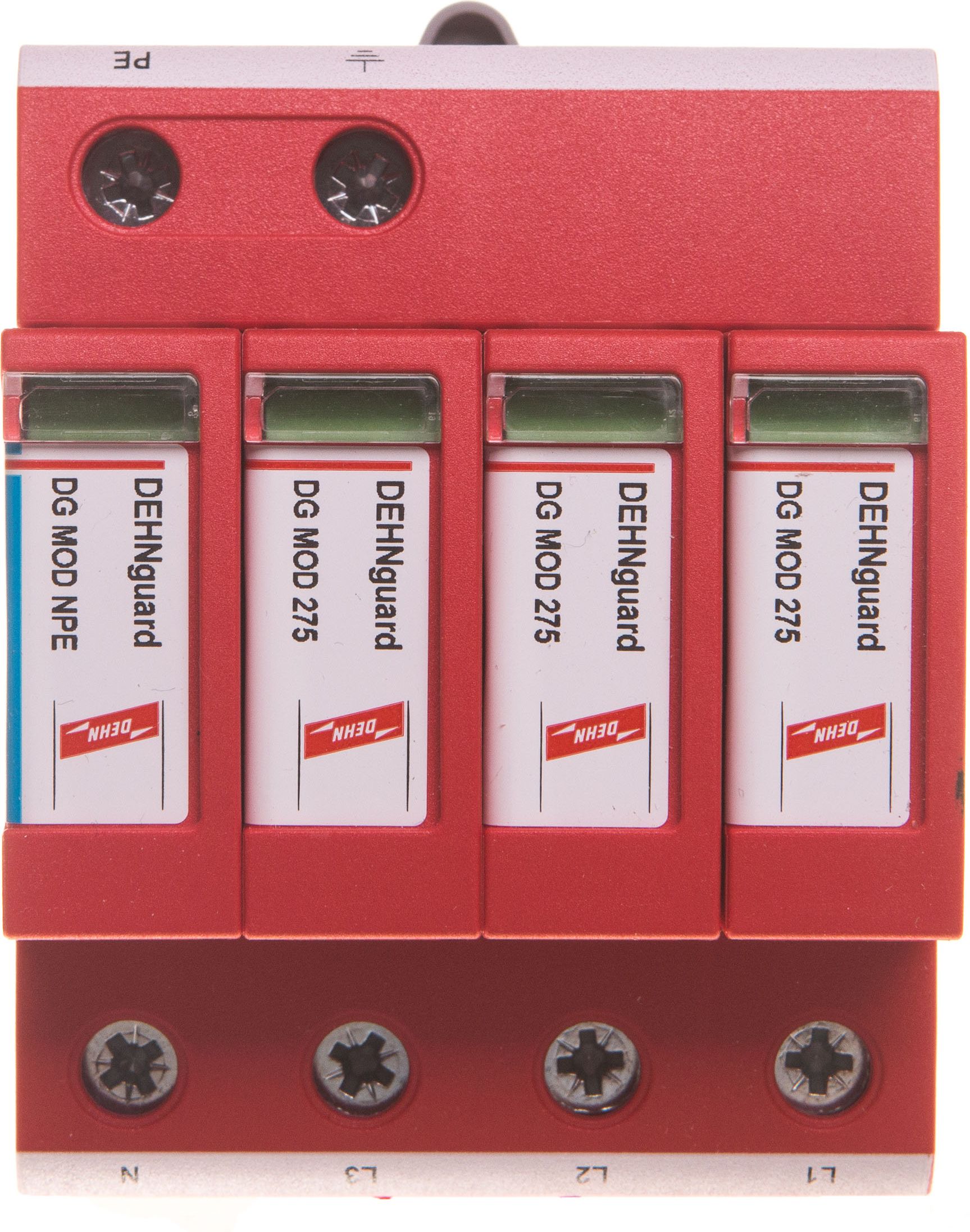 Dehn Ogranicznik przepięć C Typ 2 4P 20kA 1,5kV DEHNguard M TT 275 (952310)
