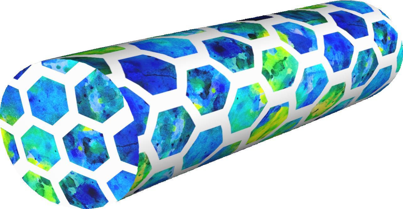 Bertoni-arco Poduszka Wałek - Tile 16x55 cm