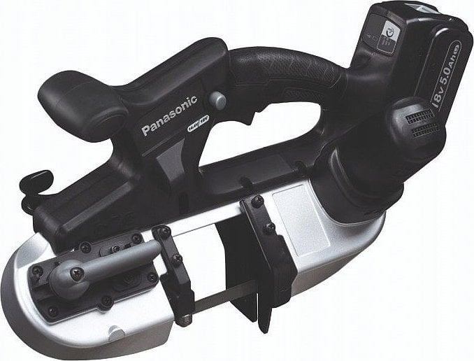 Zestaw elektronarzędzi Panasonic Piła taśmowa 18V Panasonic EY45A5 + Systainer + 2x 5.0Ah + ładowarka