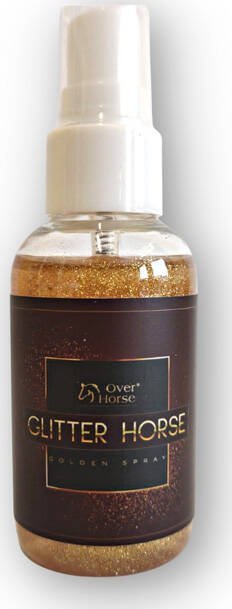 Over Horse Glitter Horse Golden Spray 50 ml