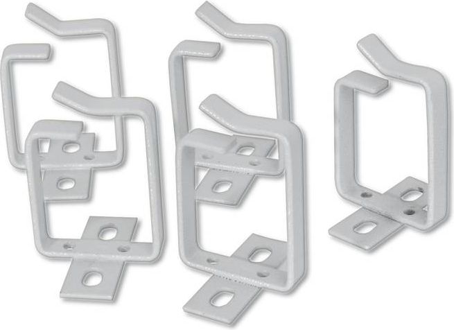 Organizer Digitus Uchwyt Biały 10 sztuk (DN-19 ORG-2)