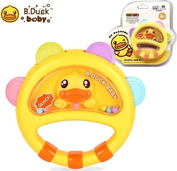 HarperCollins Publishers B.Duck Colorful Rattles Hand Bell