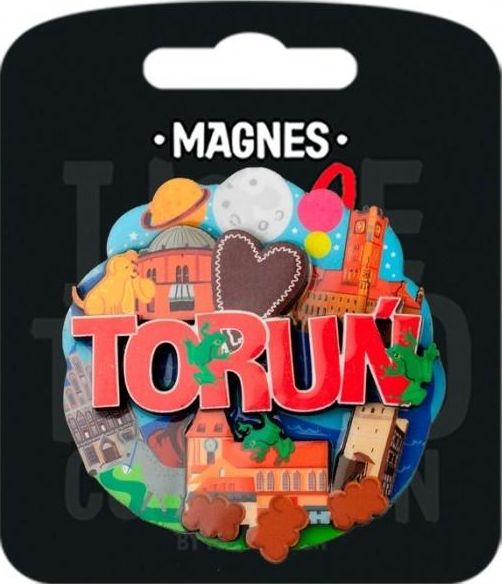 Pan Dragon Magnes I love Poland Toruń ILP-MAG-C-TOR-02