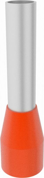 Elpromet 100szt. E 1/8mm Końcówka tulejkowa izolowana 1mm2 czerw. E1008 Elpromet 0217