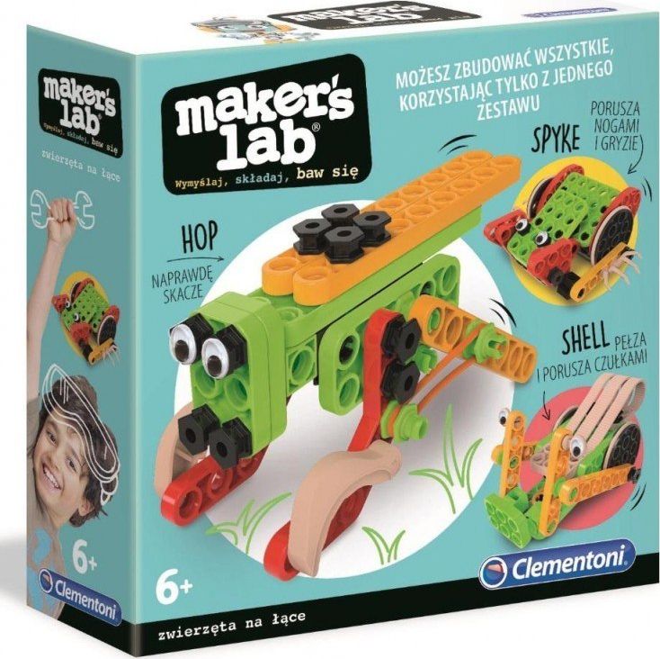 Clementoni Zestaw kreatywny Makers Lab Owady
