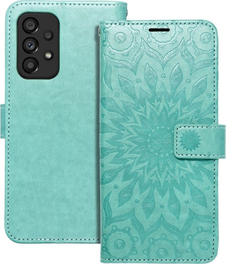 ForCell Kabura Forcell MEZZO Book do SAMSUNG A53 5G mandala zielony