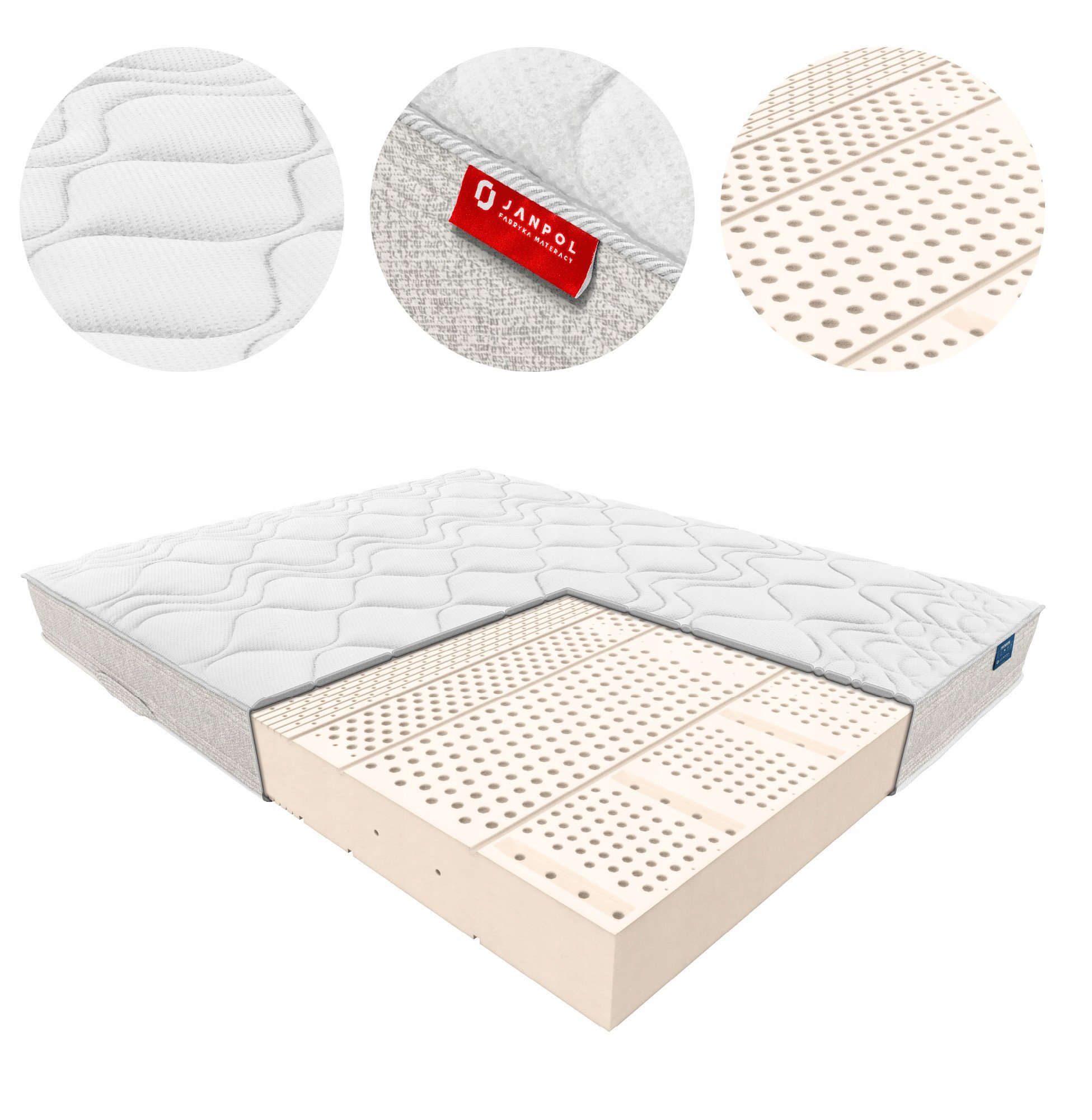 Materac Fides Adaptive Beige 140x200