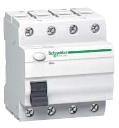 Schneider Wyłącznik różnicowoprądowy 4P 25A 0,03A typ A - A9Z01425