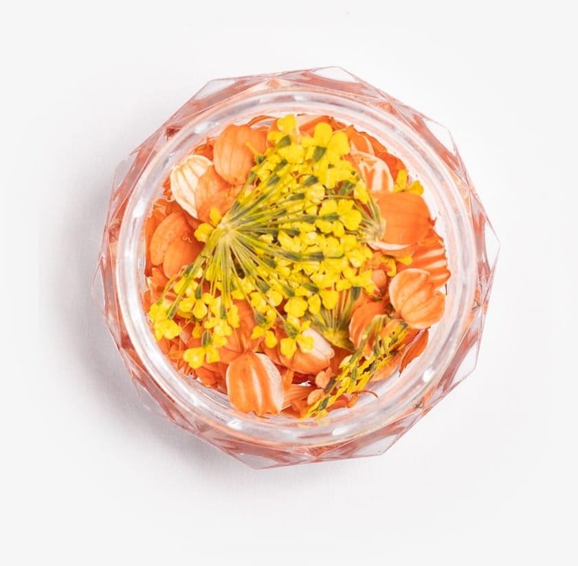 SEMILAC Flower Flakes Golden Sunset