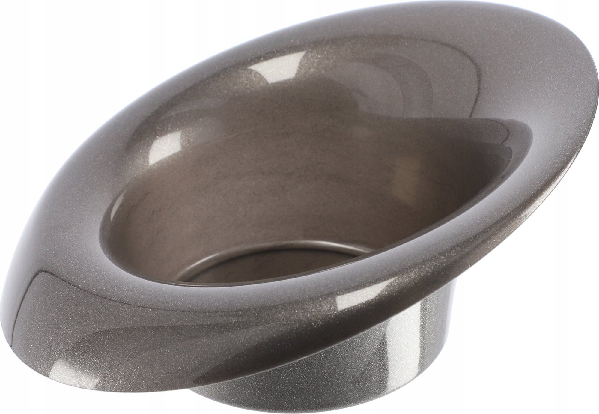 Kadax Doniczka Osłonka Ikebana Kompozycja Grafitowa 9 cm