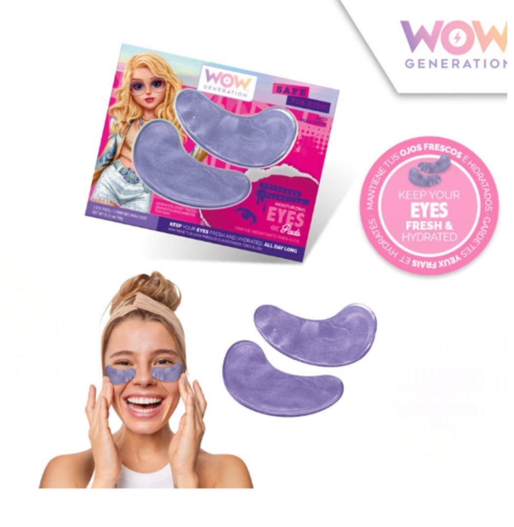 WOW® Generation, Moisturizing Gel Eye Patches