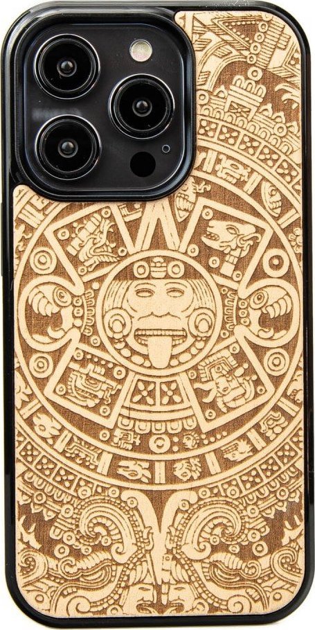 BeWood Drewniane Etui Bewood na iPhone 14 Pro Kalendarz Aztecki ANIEGRE