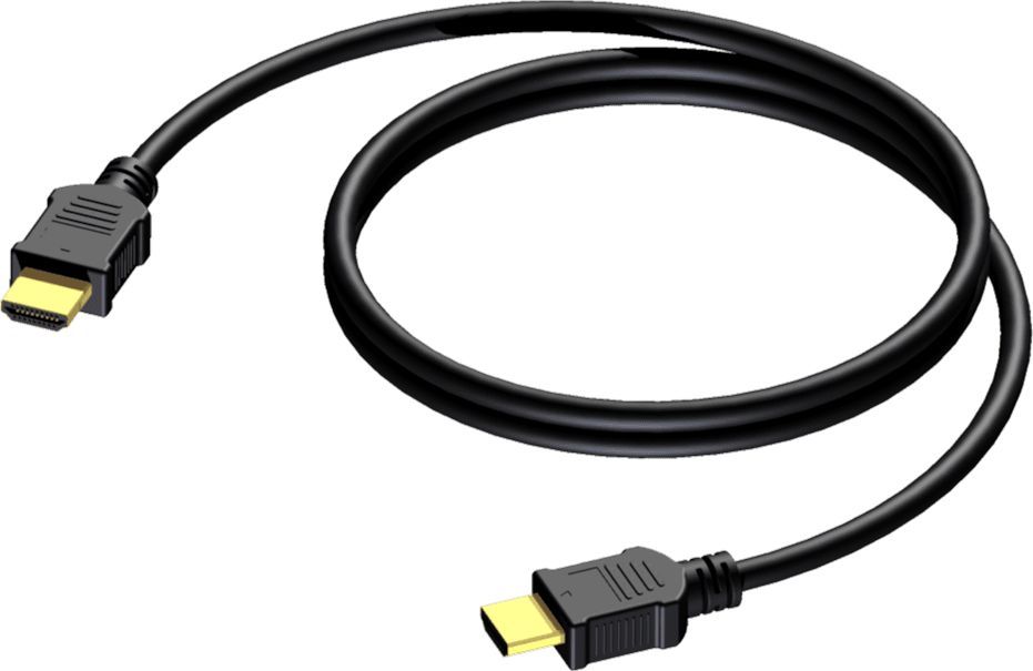 Kabel Procab HDMI - HDMI 1m czarny (BSV110/1)